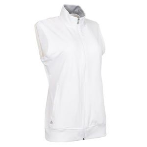 🆕 adidas Full-Zip Club Vest: White
